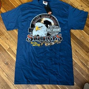 Vintage adult Sturgis Harley Davidson t-shirt. New. Size S
